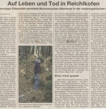 23. April 2008 – Süddeutsche Zeitung